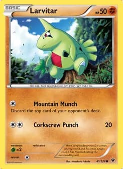 Larvitar — Fates Collide #41