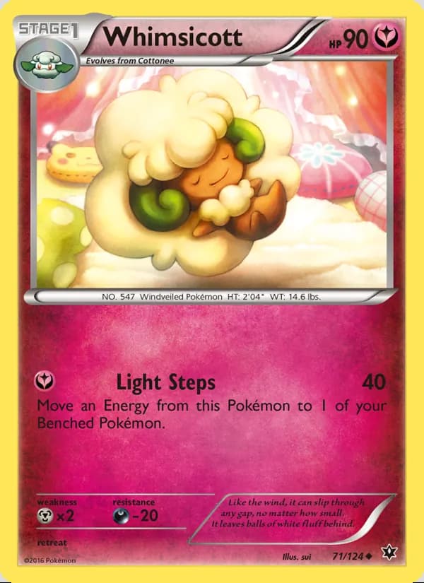 Whimsicott — Fates Collide #71