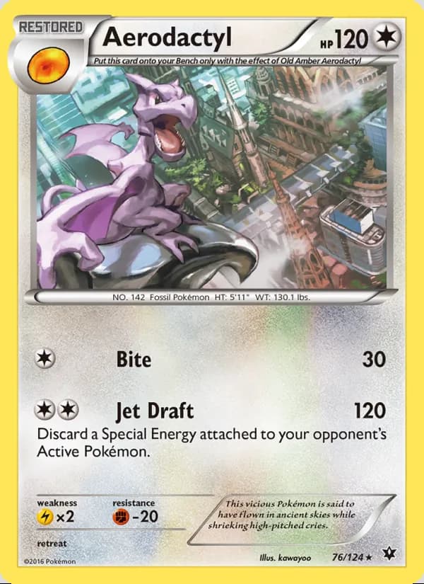 Aerodactyl — Fates Collide #76