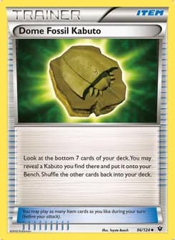 Dome Fossil Kabuto — Fates Collide #96