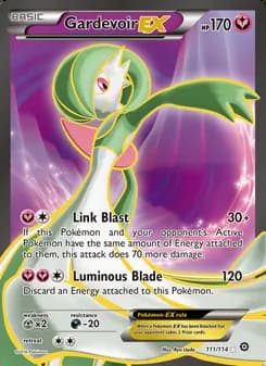 Gardevoir EX — Steam Siege #111