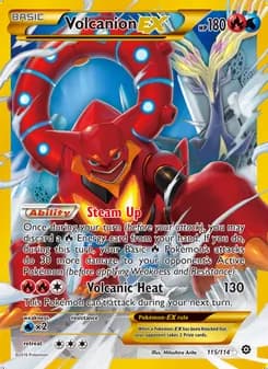 Volcanion EX — Steam Siege #115