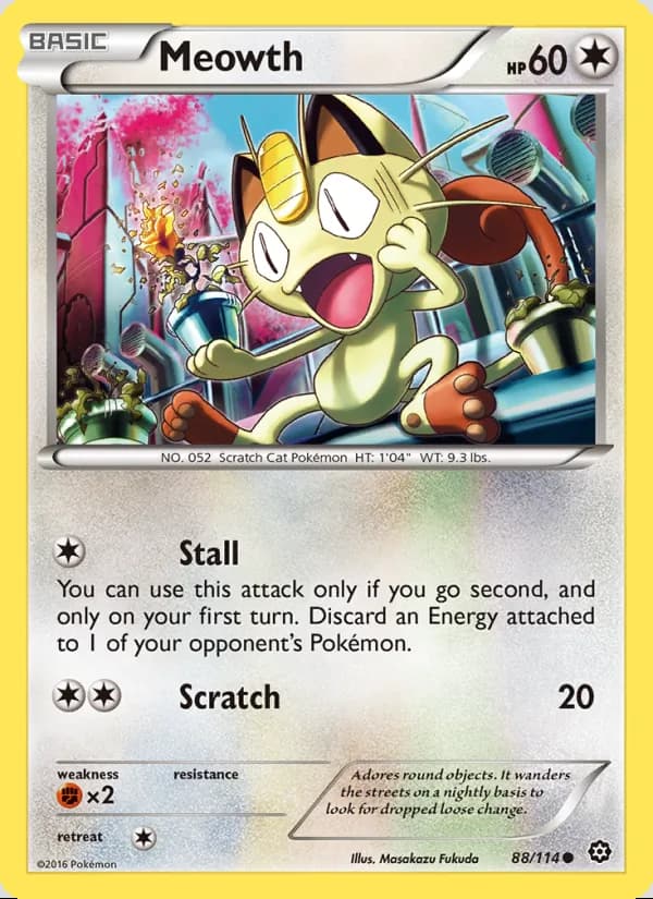 Meowth — Steam Siege #88