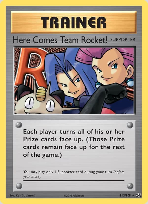 Here Comes Team Rocket! — Evolutions #113