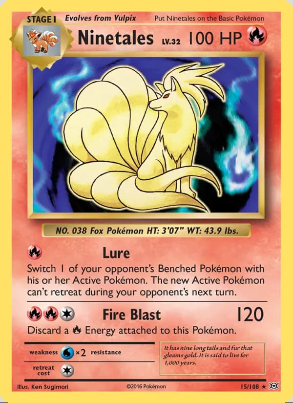 Ninetales — Evoluciones #15