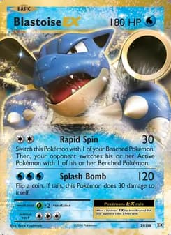 Blastoise EX — Evolutions #21
