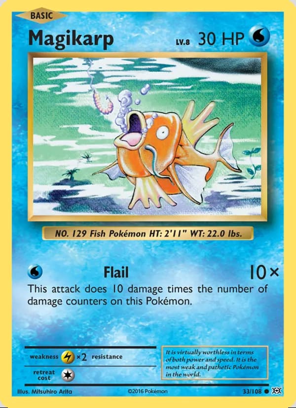 Magikarp — Evolutions #33