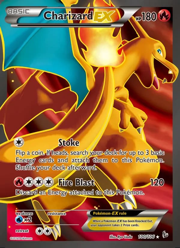 Charizard EX — Flashfire #100