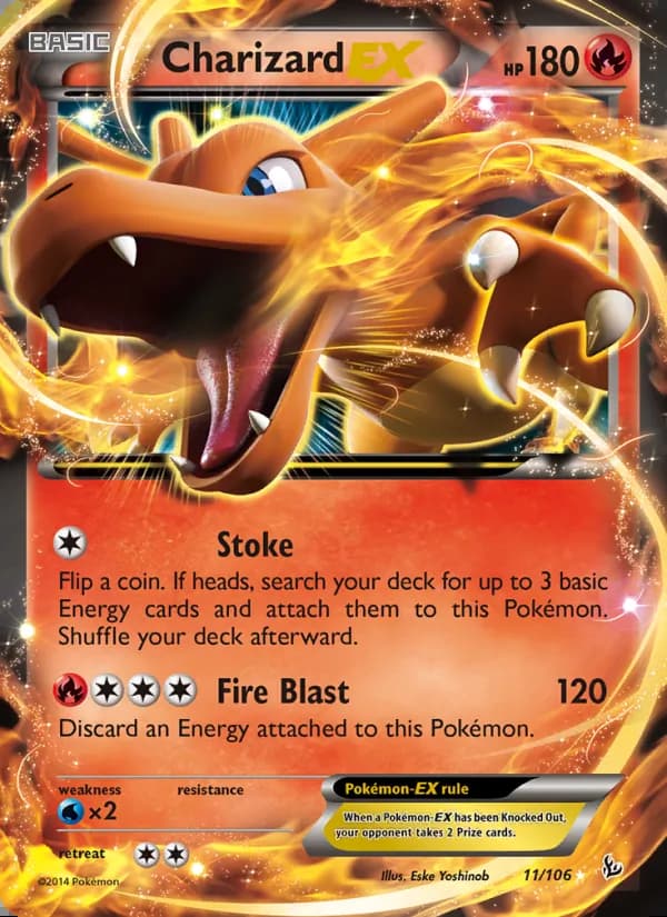 Charizard EX — Flashfire #11