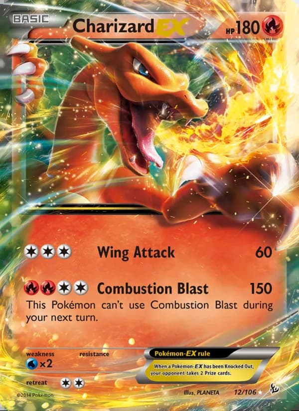 Charizard EX — Flashfire #12