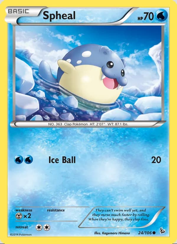 Spheal — Flashfire #24