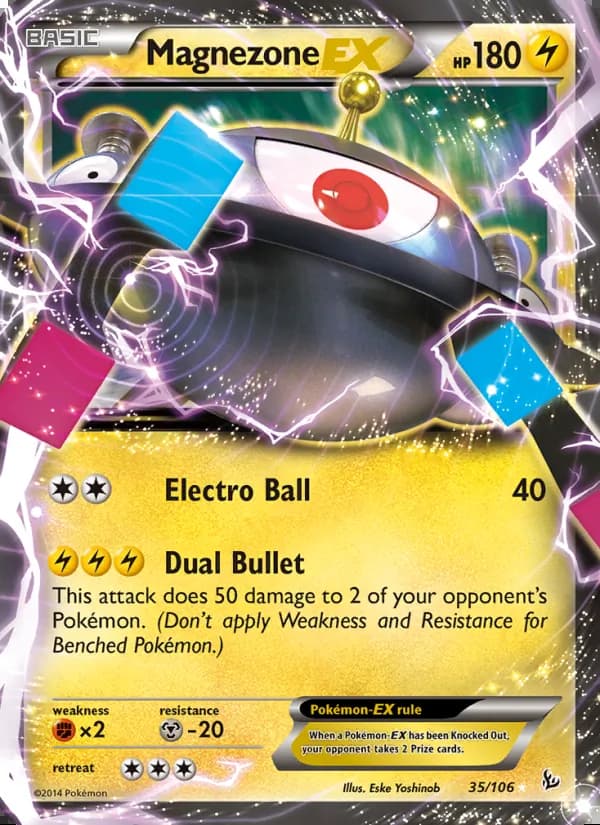 Magnezone EX — Flashfire #35
