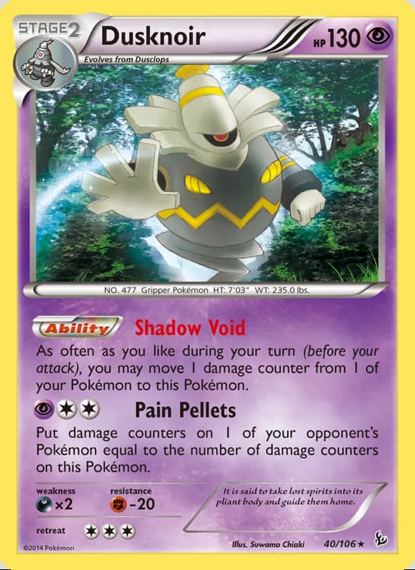 Dusknoir — Flashfire #40