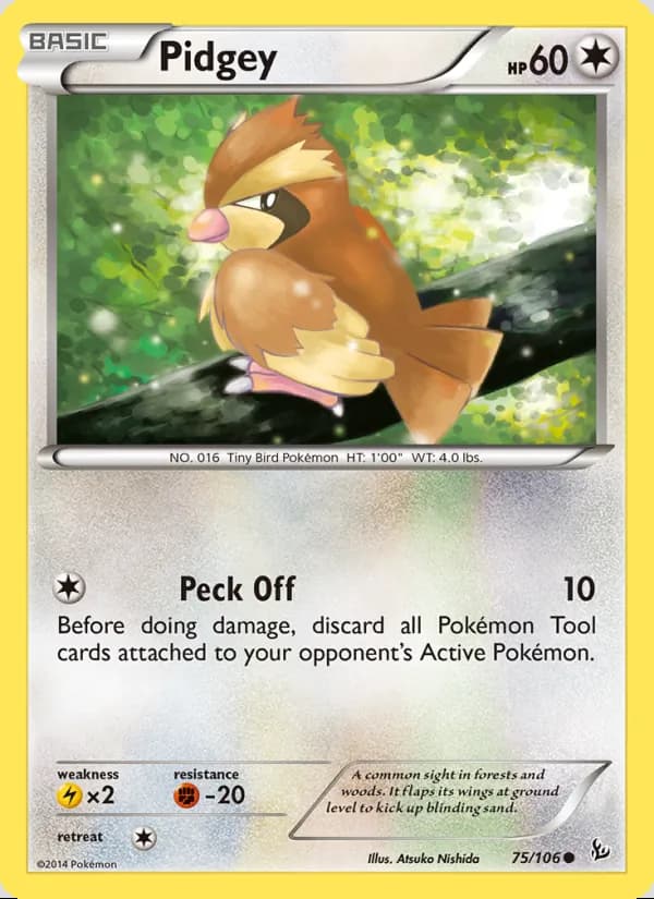 Pidgey — Flashfire #75