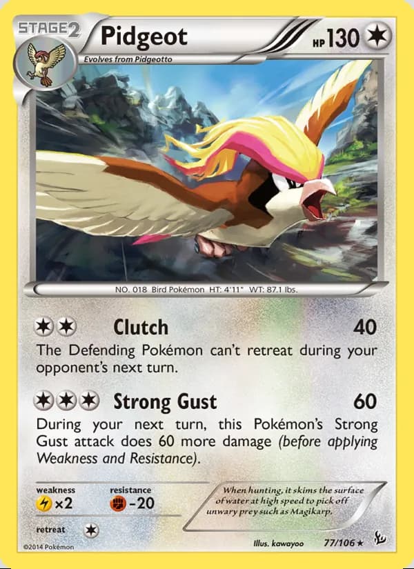 Pidgeot — Flashfire #77