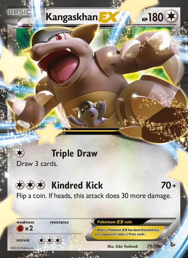 Kangaskhan EX — Flashfire #78