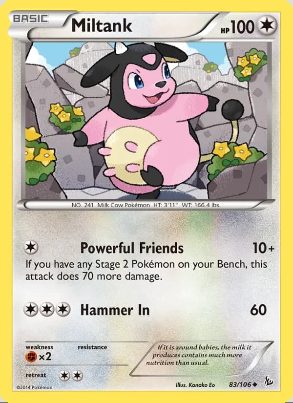 Miltank — Flashfire #83