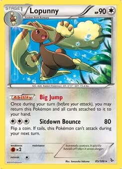 Lopunny — Flashfire #85