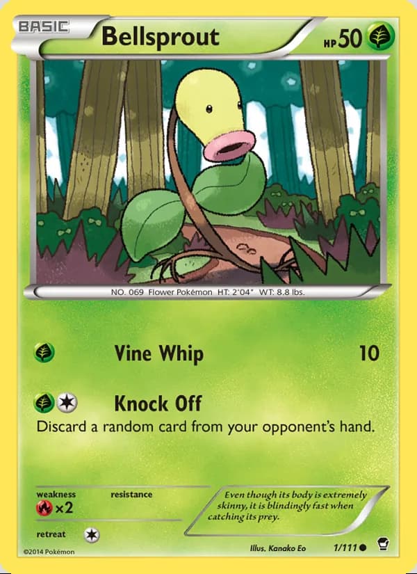 Bellsprout — Furious Fists #1