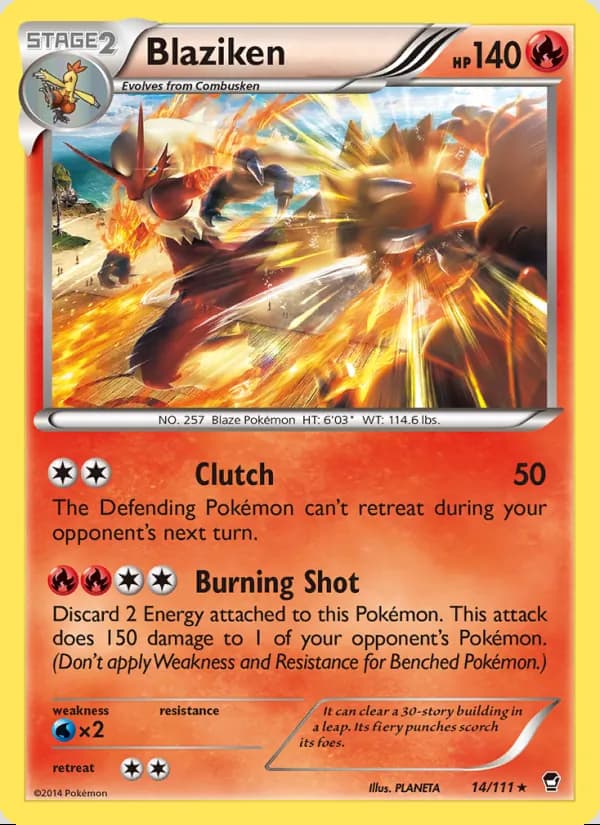 Blaziken — Puños Furiosos #14