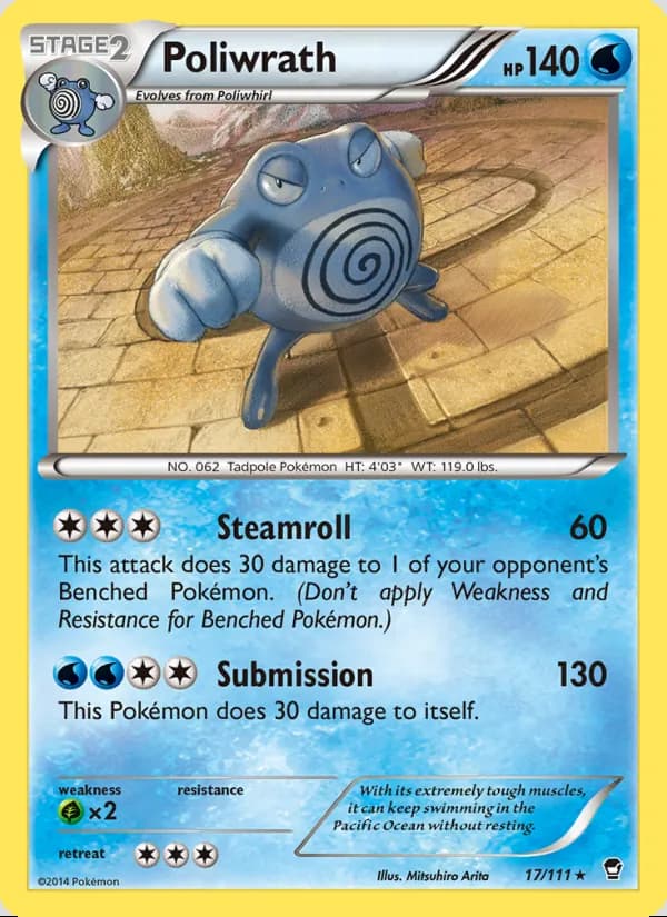 Poliwrath — Furious Fists #17