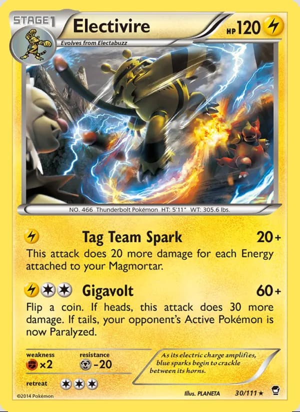Electivire — Puños Furiosos #30