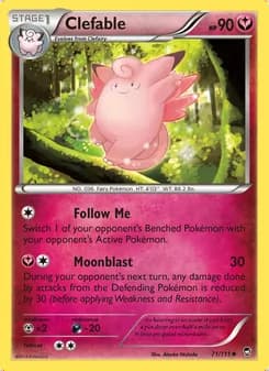 Clefable — Puños Furiosos #71