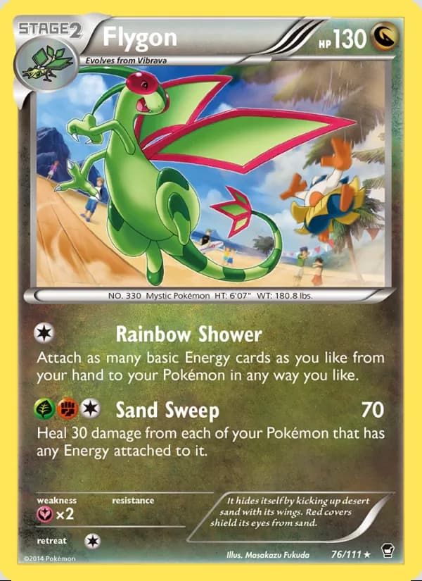 Flygon — Puños Furiosos #76