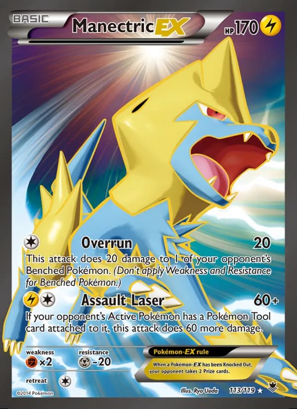Manectric EX — Phantom Forces #113