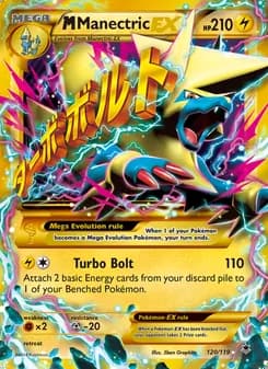 M Manectric EX — Phantom Forces #120