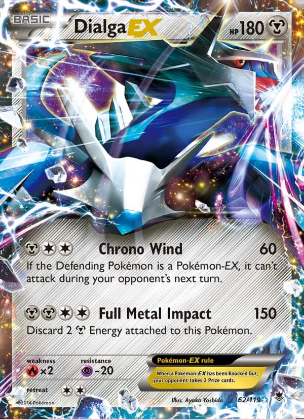 Dialga EX — Phantom Forces #62