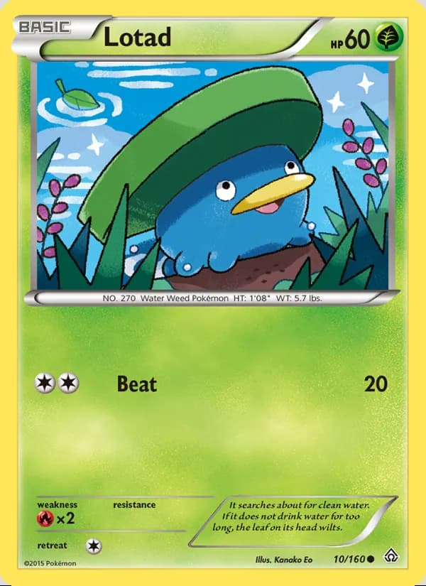 Lotad — Primal Clash #10