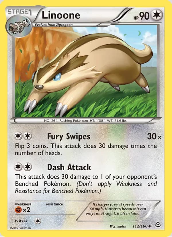Linoone — Primal Clash #112