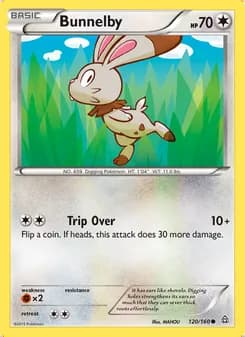 Bunnelby — Primal Clash #120