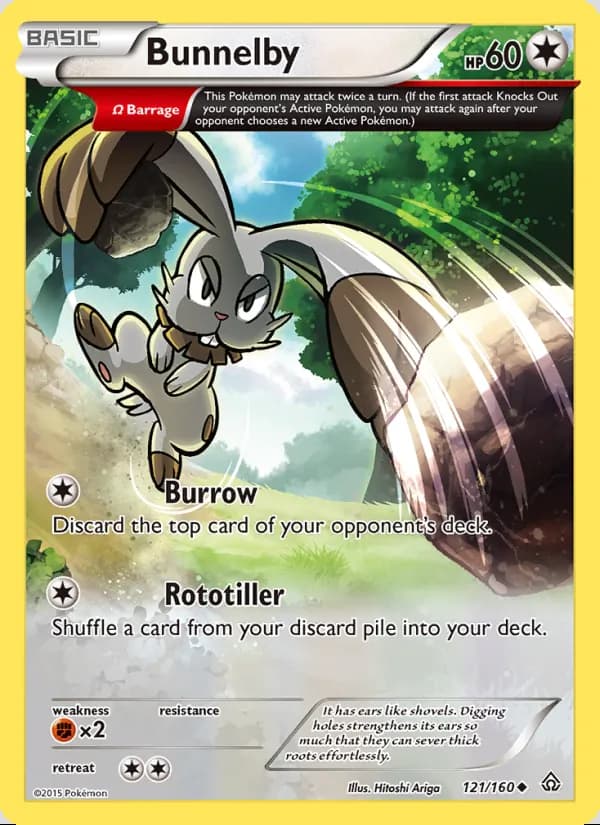 Bunnelby — Primal Clash #121