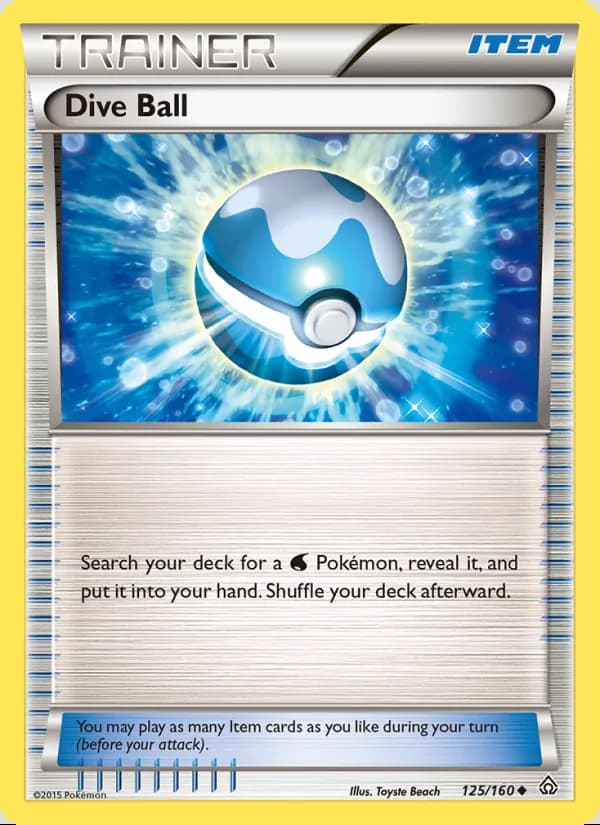 Dive Ball — Primal Clash #125