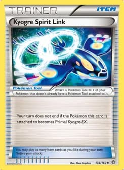 Kyogre Spirit Link — Primal Clash #132