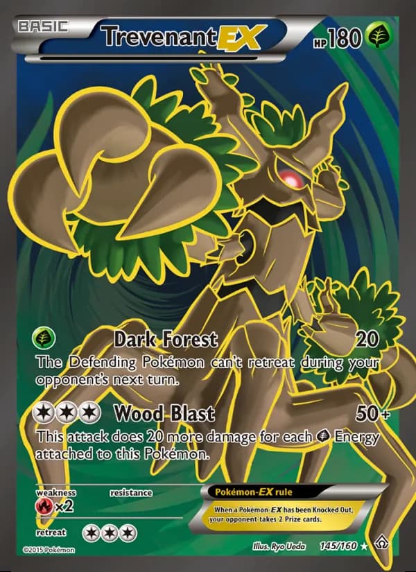 Trevenant EX — Primal Clash #145