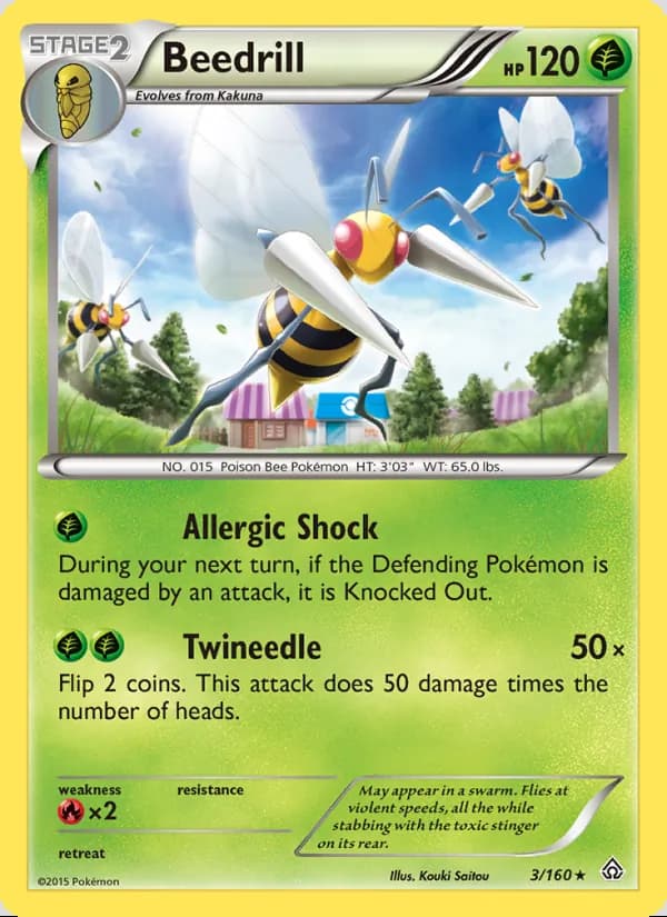 Beedrill — Primal Clash #3