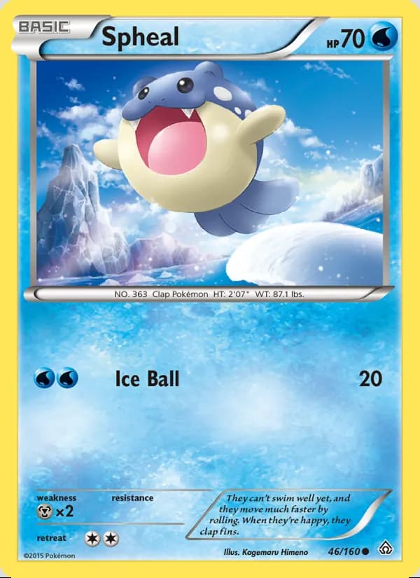 Spheal — Primal Clash #46