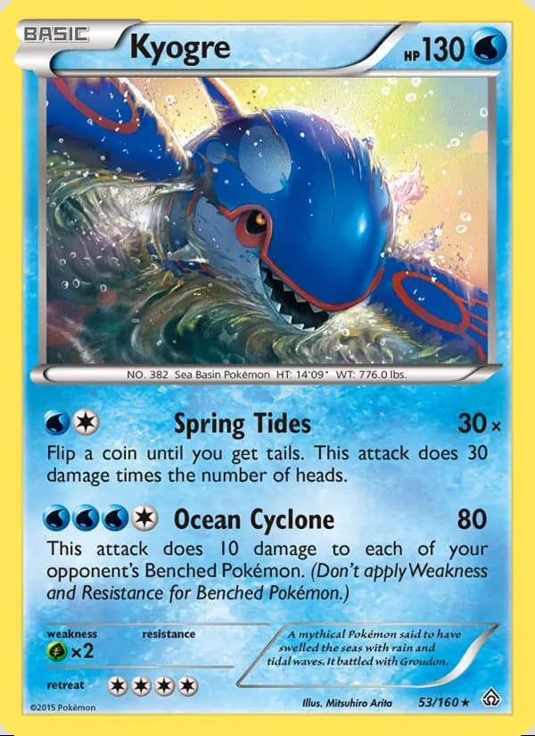 Kyogre — Duelos Primigenios #53