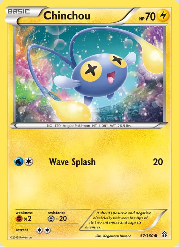 Chinchou — Duelos Primigenios #57