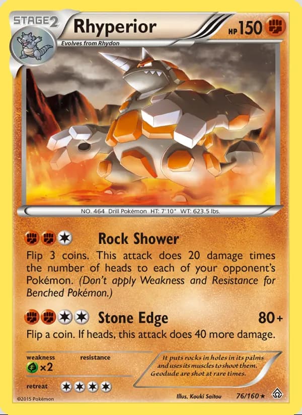 Rhyperior — Primal Clash #76