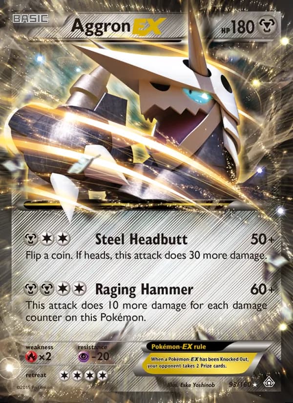 Aggron EX — Primal Clash #93