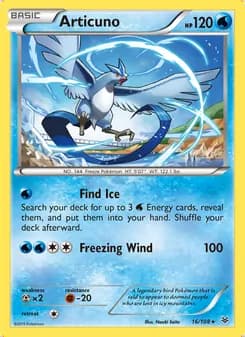 Articuno — Roaring Skies #16