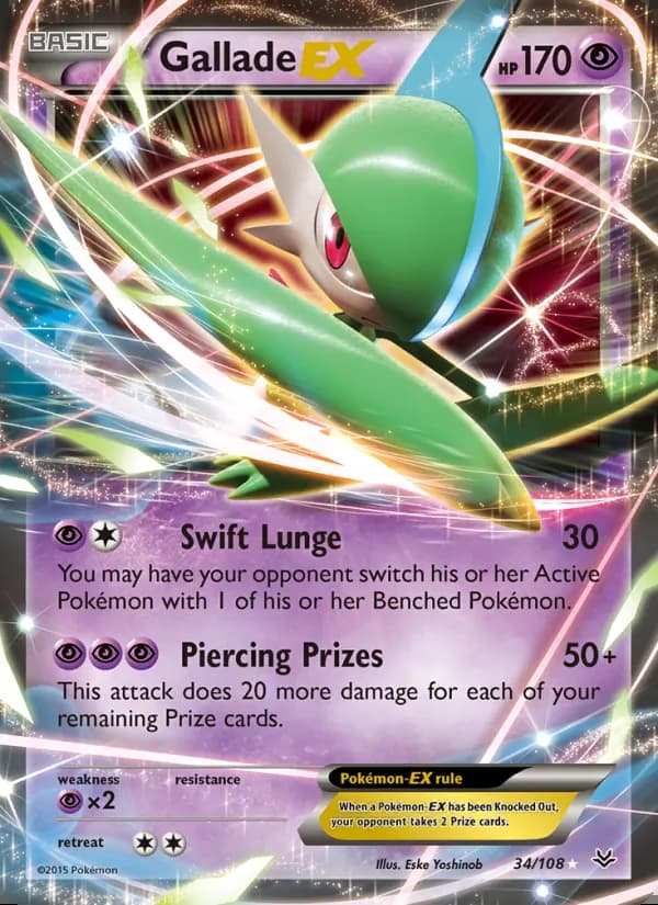 Gallade EX — Roaring Skies #34