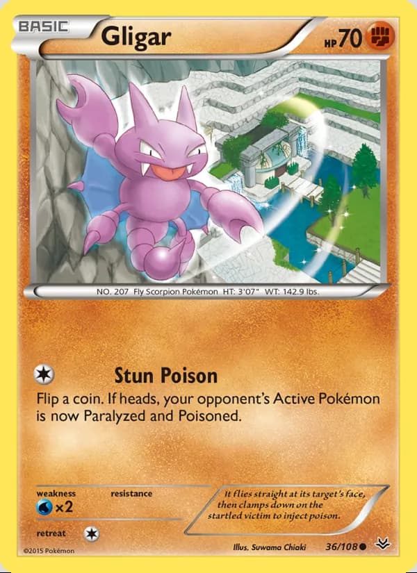 Gligar — Cielos Rugientes #36