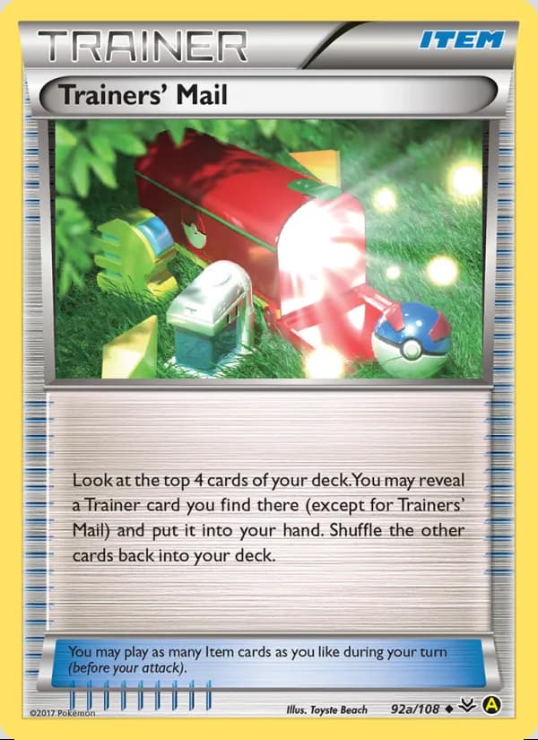 Trainers' Mail — Roaring Skies #92