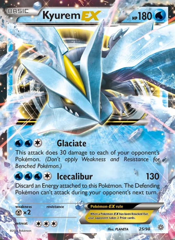 Kyurem EX — Antiguos Orígenes #25