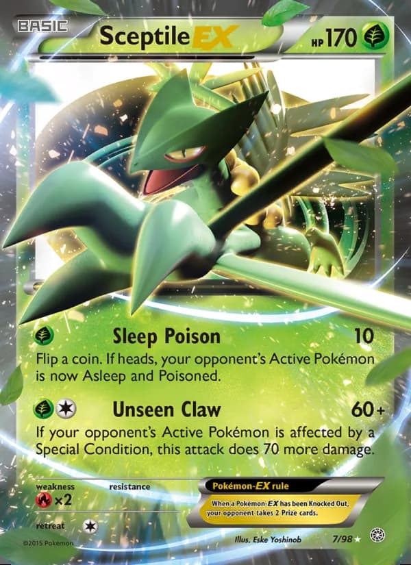 Sceptile EX — Ancient Origins #7